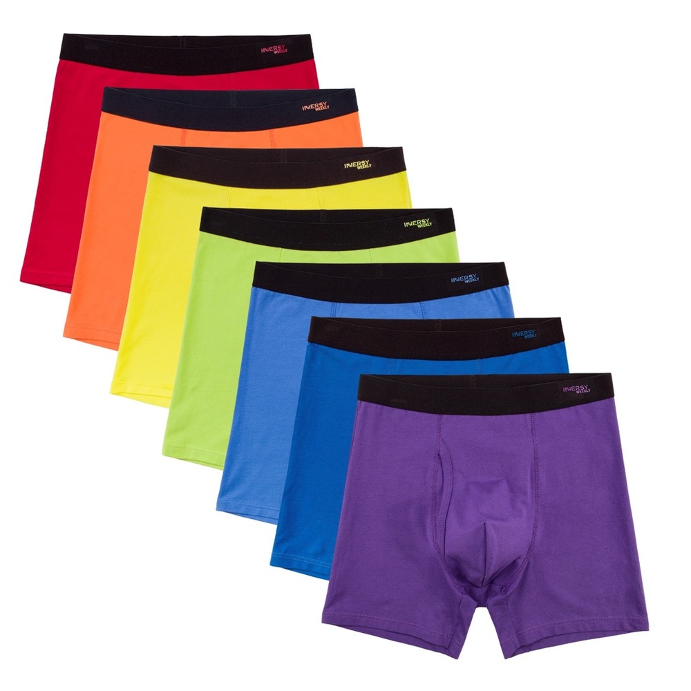 7-Pack Men’s Pride Weekly Boxers